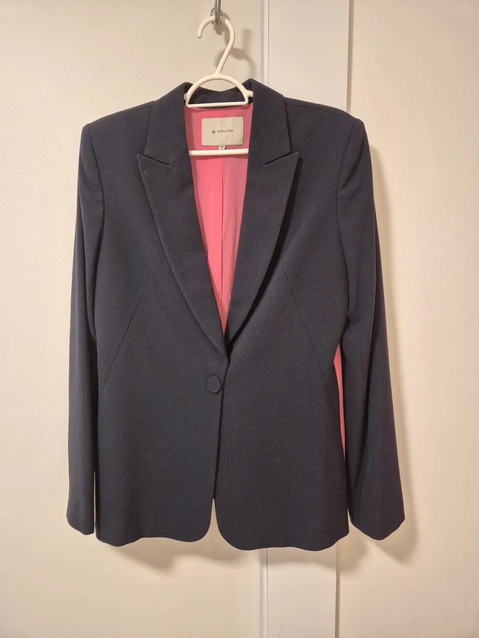 Blazer Dudalina azul marinho