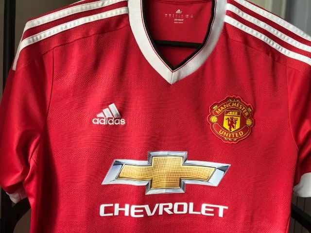 Camisa Manchester United 15/16 Original Usada - Foto 5