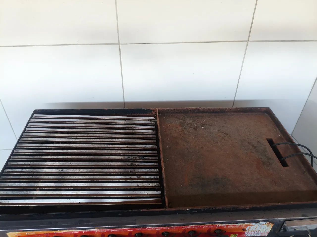 Chapa e charbroiler ótima para hambúrguer artesanal!! - Foto 2
