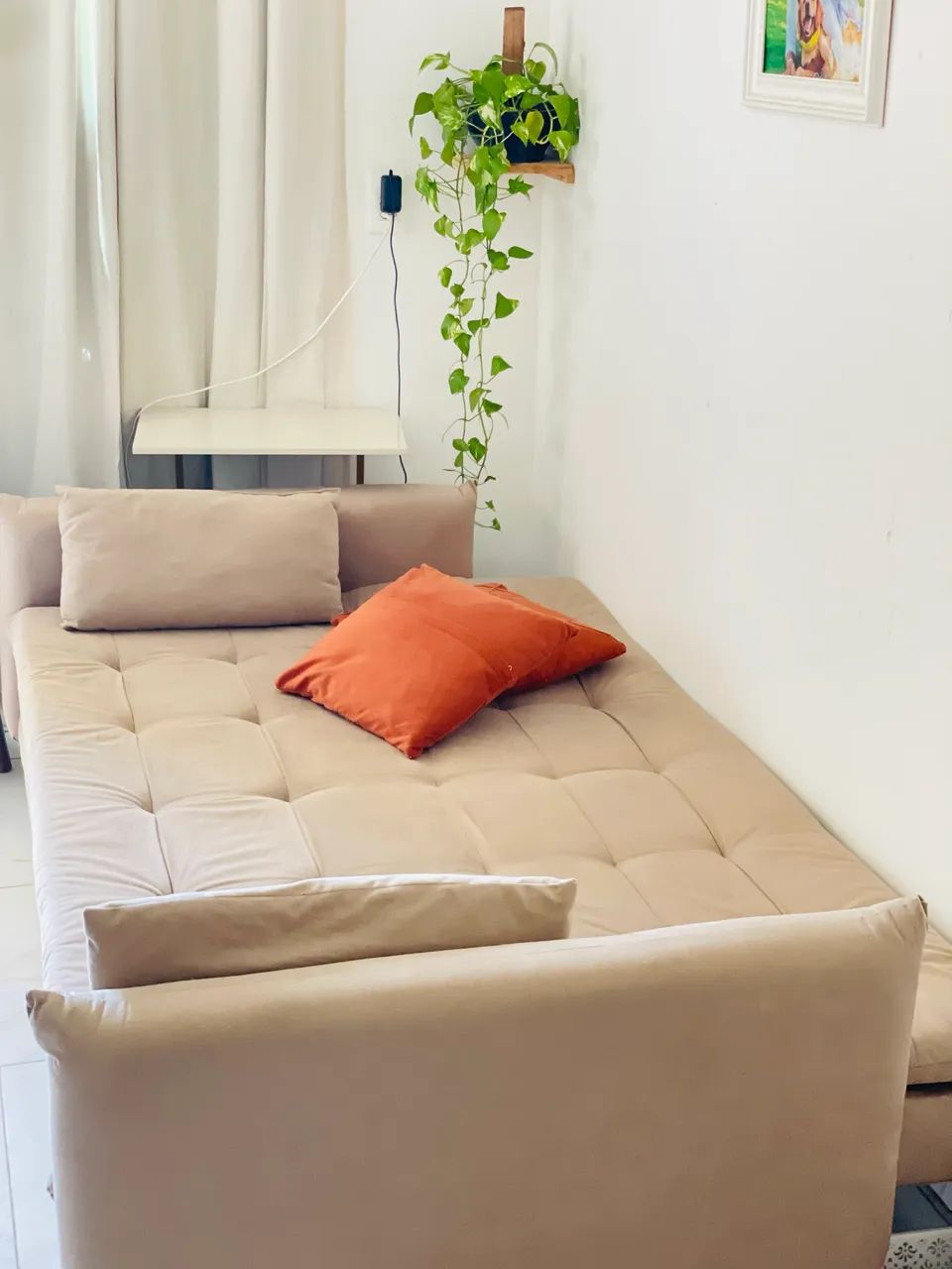 Sofá cama reclinável 3 lugares  - Foto 3