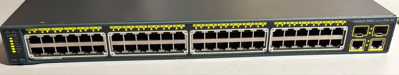 Switch Cisco Catalyst WS-C2960-48PTS-L - Foto 4