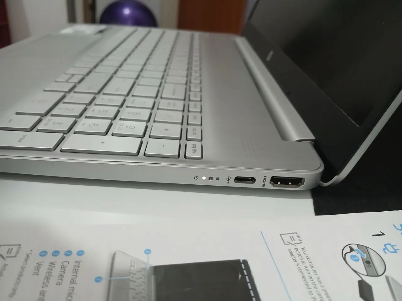 Notebook hp 15 dy2795wm 15.6 polegadas i5 , 11th 32gb ram 1tb ssd - Foto 5