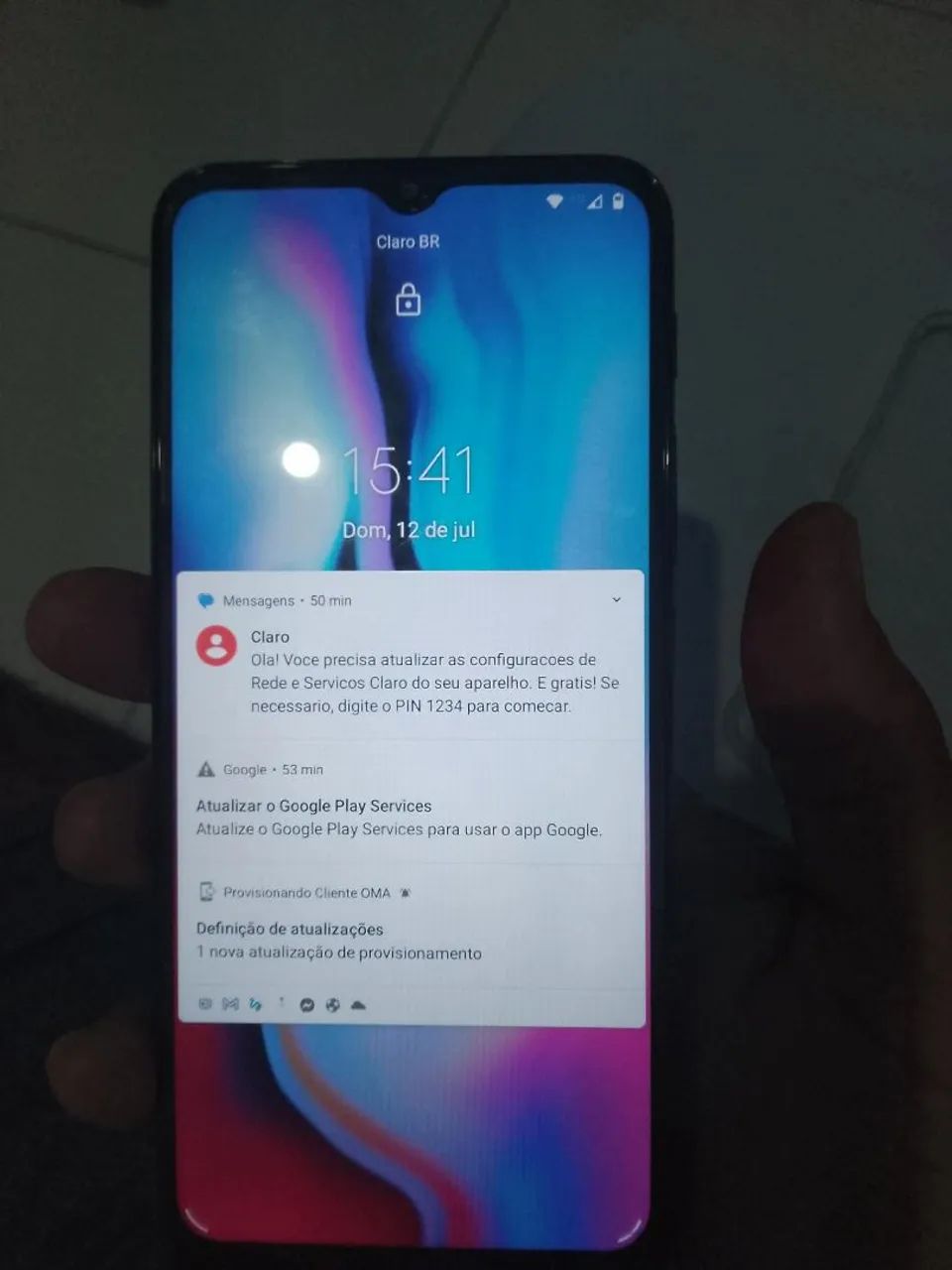 Moto E7 plus funcionando perfeitamente (64 GB)