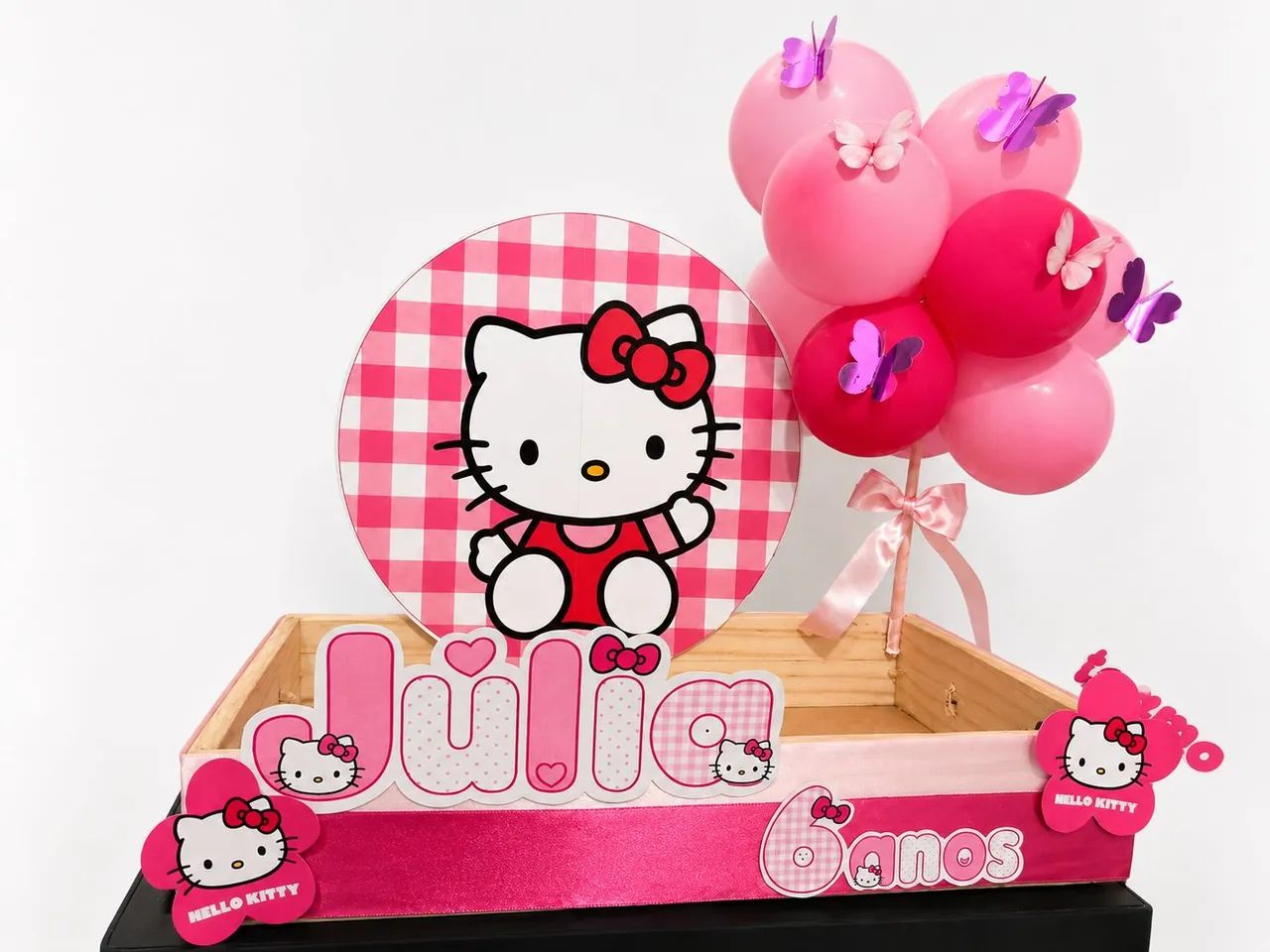 Festa na caixa para aniversário personalizada 