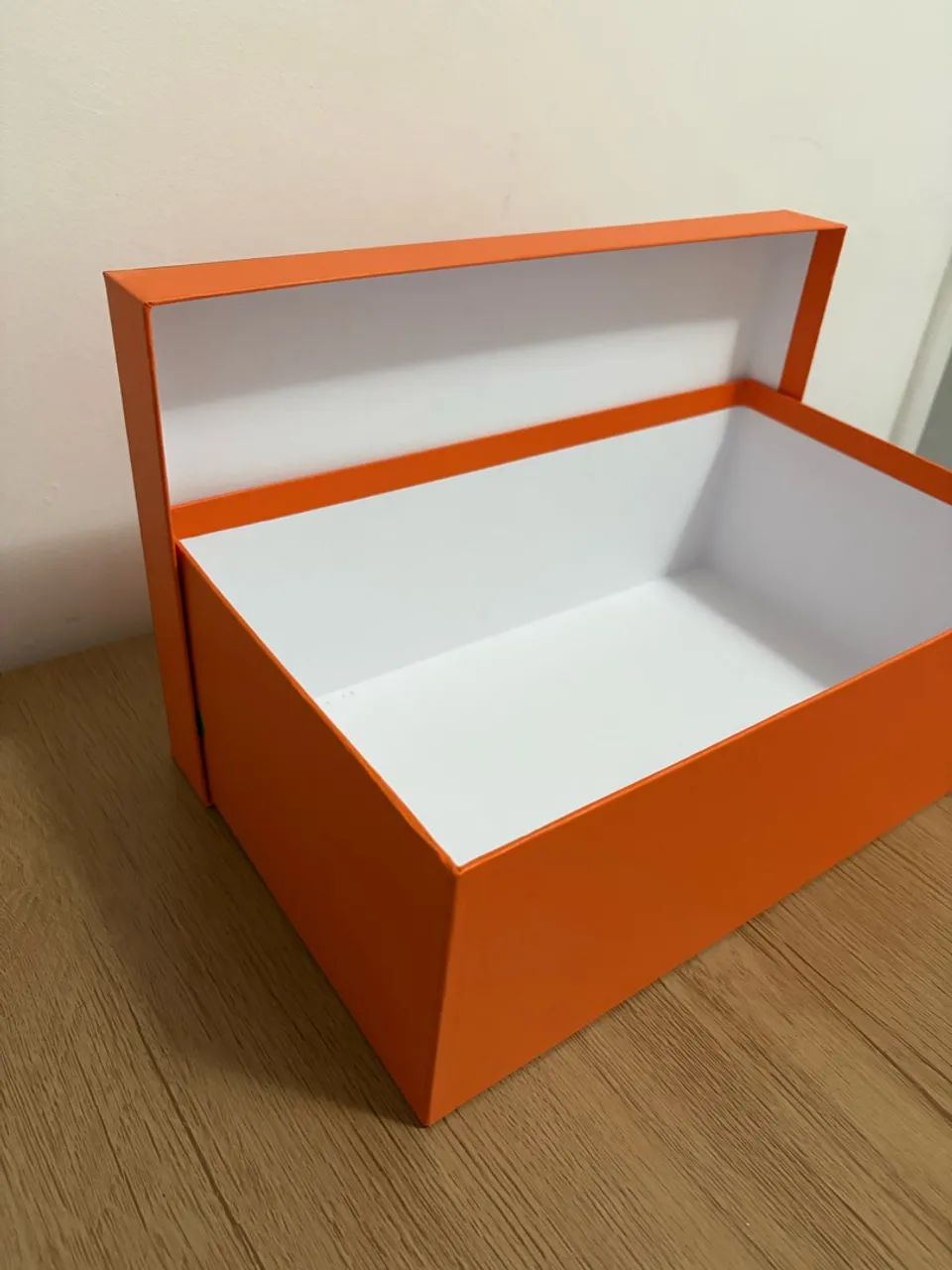 Caixa Hermès Paris Original Laranja - Embalagem de Luxo Grande - Foto 3