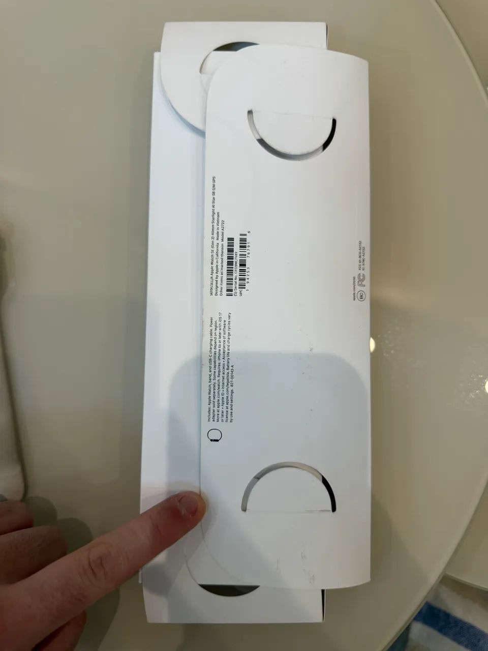 Apple Watch SE 2ª Geração 40mm GPS Starlight com Caixa - Foto 4