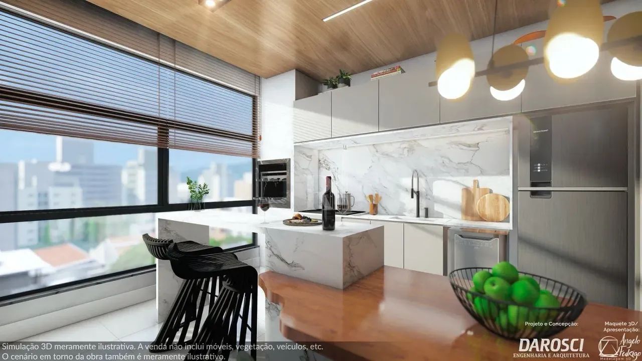 Belíssimo apartamento na planta à venda, Centro, Tijucas, SC - Foto 3