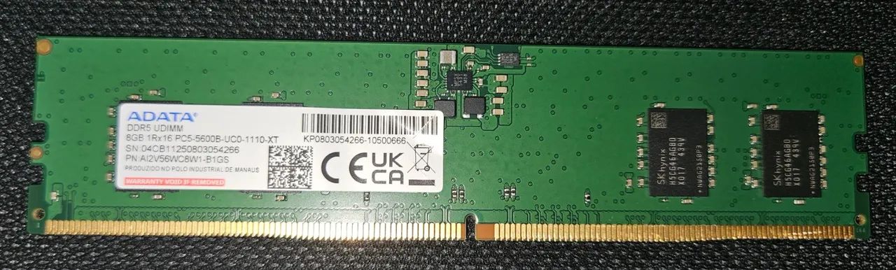 Memoria DDR5 2x8gb 5600mhz Adata - Foto 3