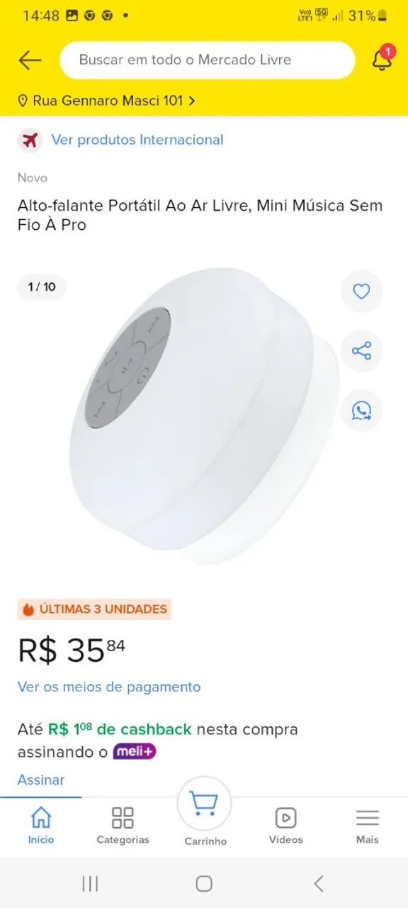 Mini caixa de som.todas por 49,00 - Foto 2