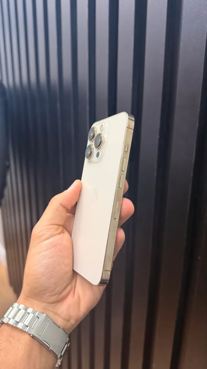 ? iPhone 13 Pro Gold 128gb 100%  - Foto 3