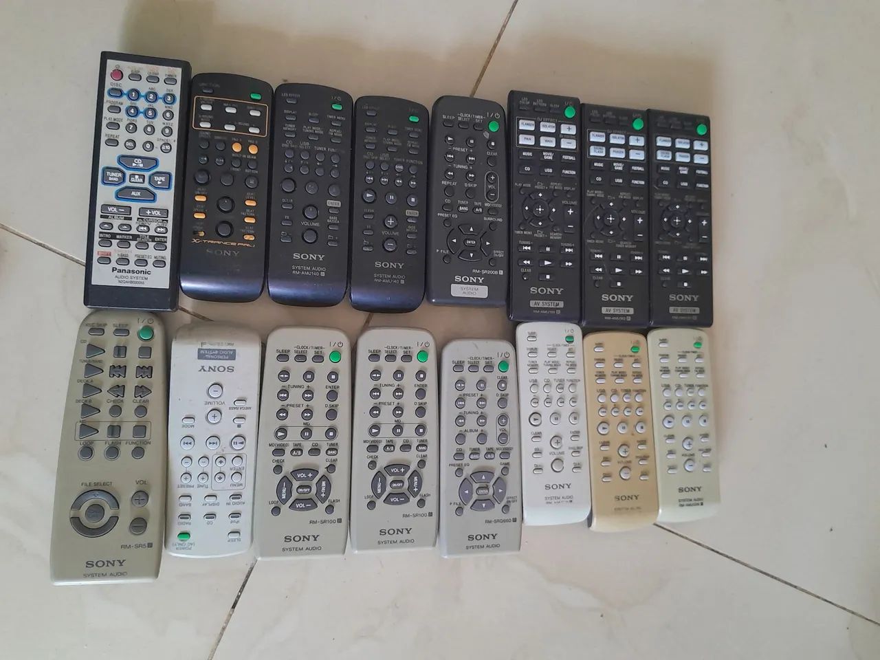 Controle variados de som receiver e tocar cd dvd - Foto 2