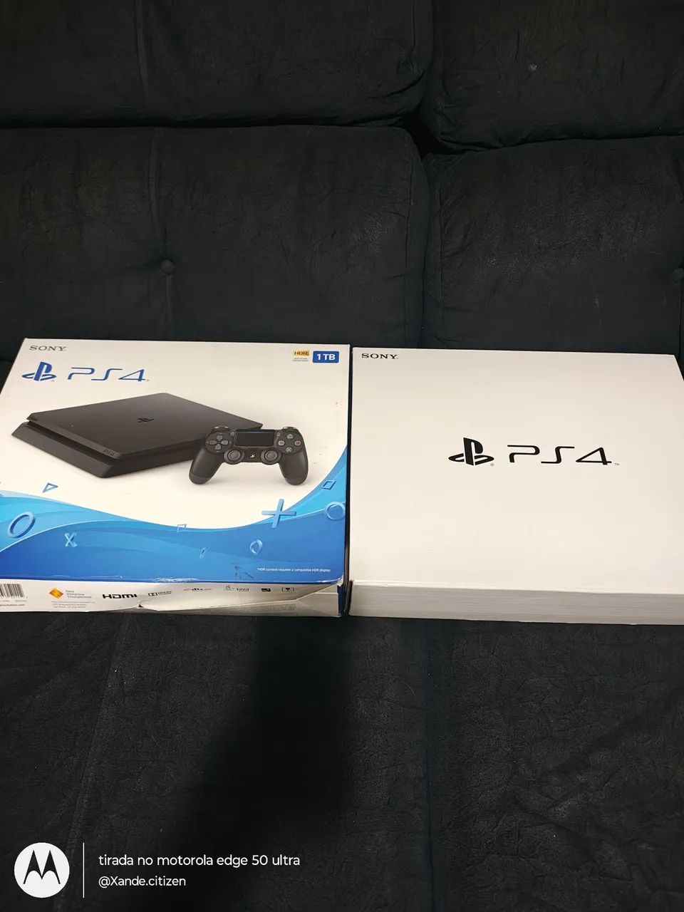 Vídeo game play 4 completo caixa e papeladas  - Foto 5