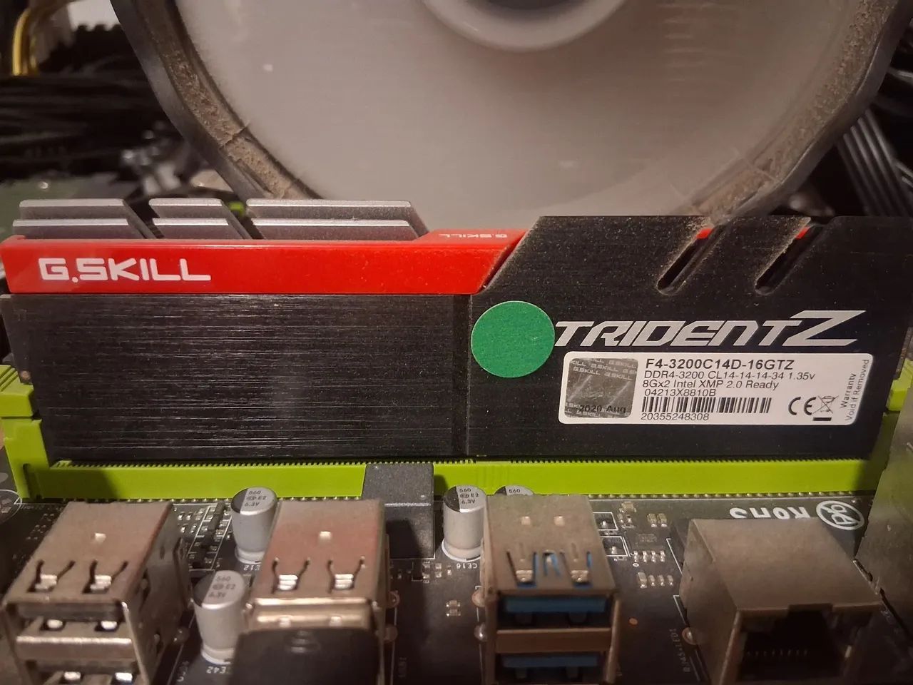 MEMORIA RAM G-SKILL 8GB DDR4 3200 - Foto 3