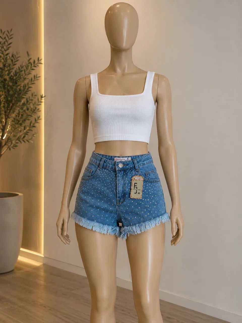 Shorts novos - Foto 2