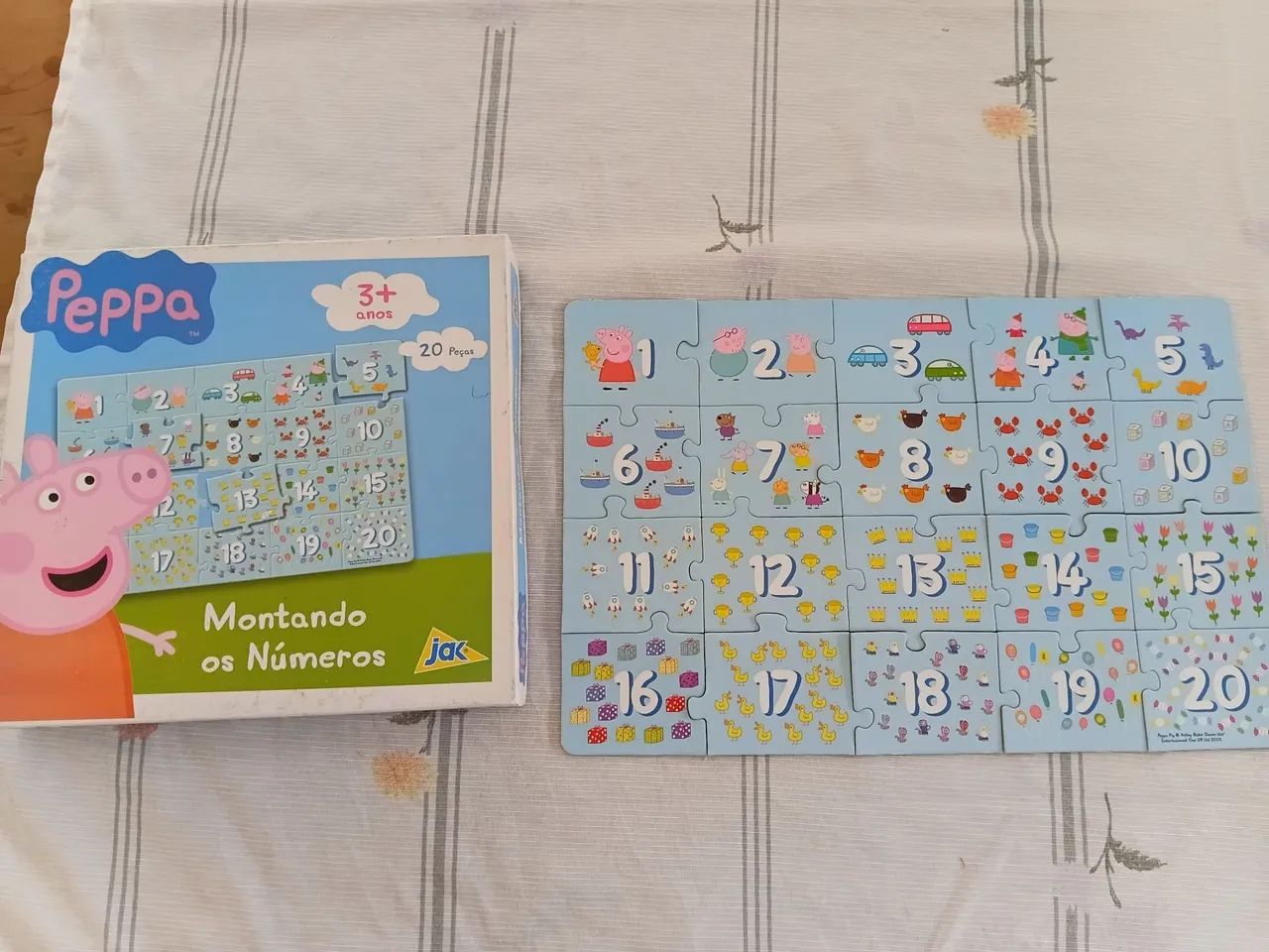 Jogo  aprendendo os números Peppa Pig - Foto 2