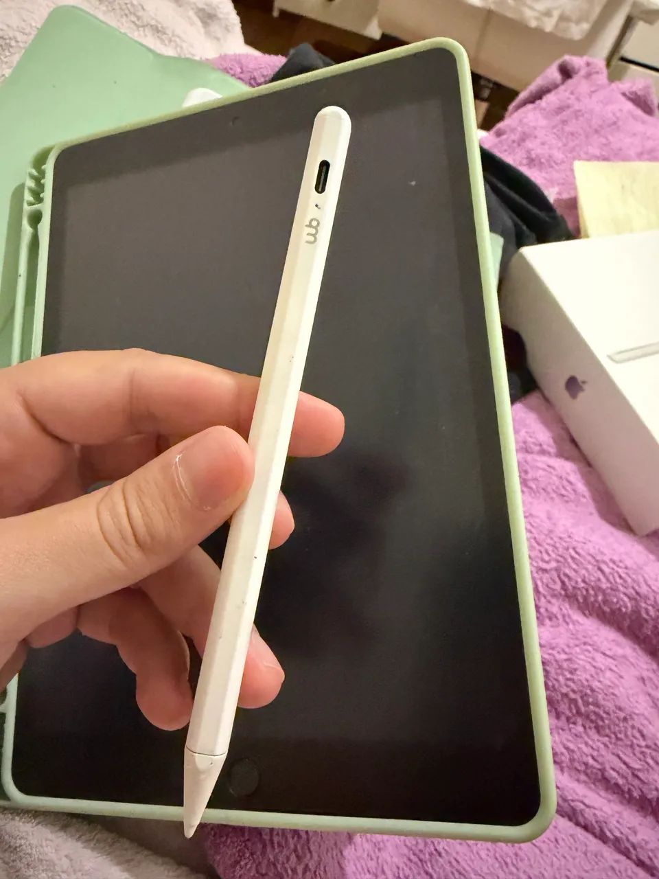 iPad 9ª Geração 64GB + Caixa + Carregador + Caneta + Capa - Foto 3