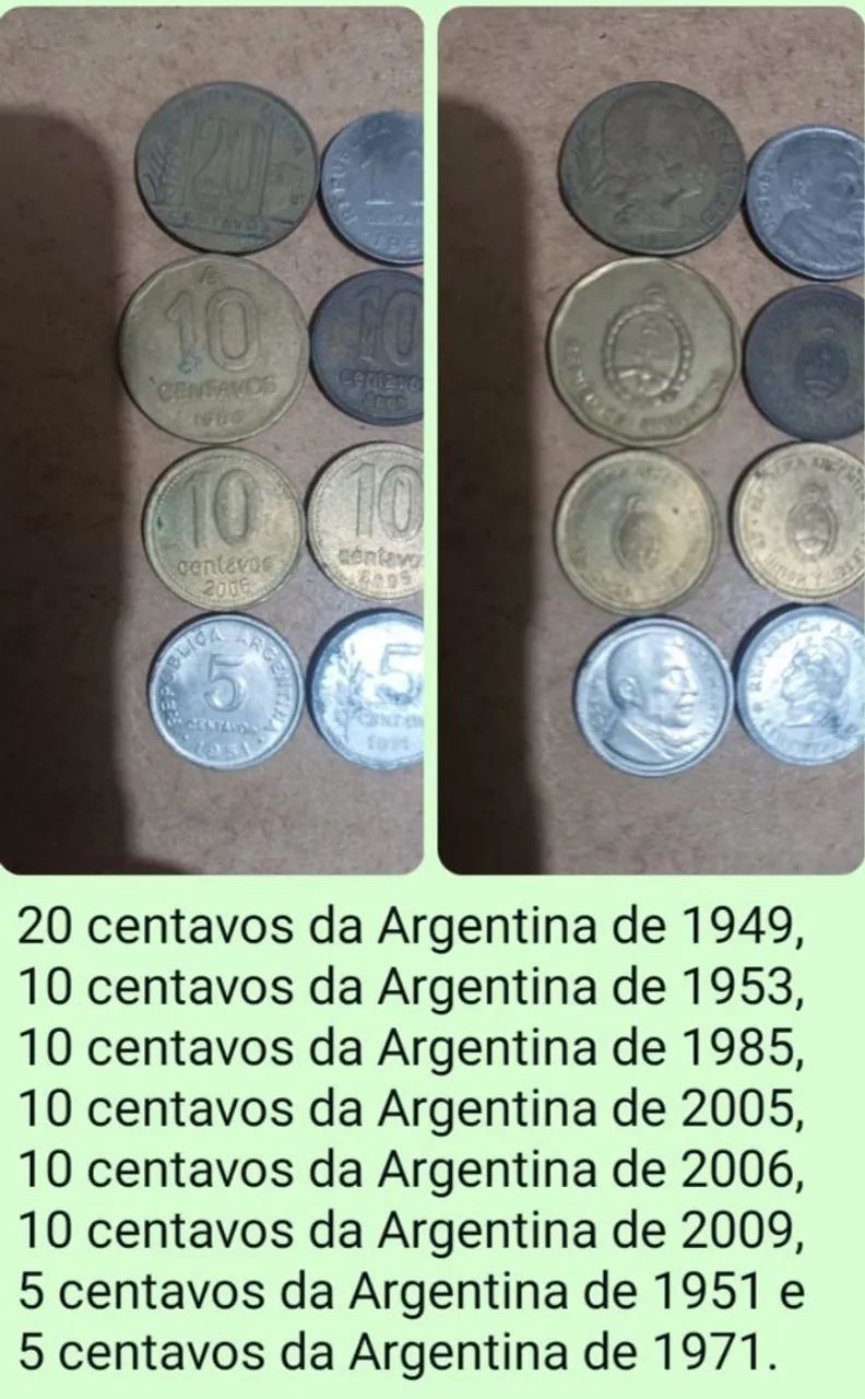 Moedas diversos paises - Foto 2