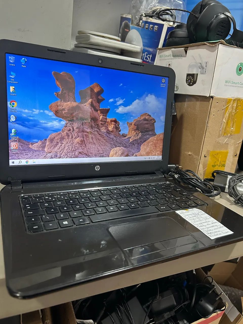NOTEBOOK HP INTEL CORE i3 - 8GB RAM - NO ESTADO - LEIA O ANÚNCIO