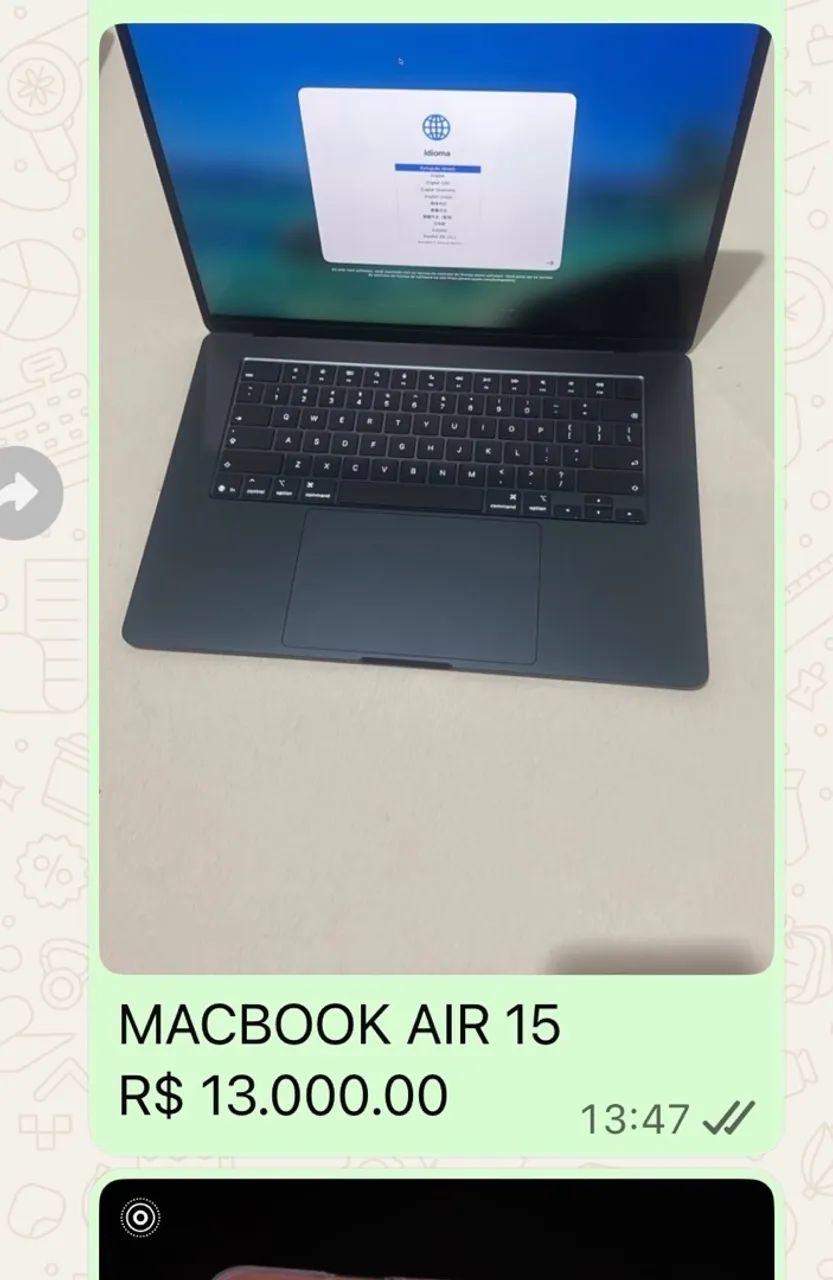 Laptop MacBook AIR15 M5 