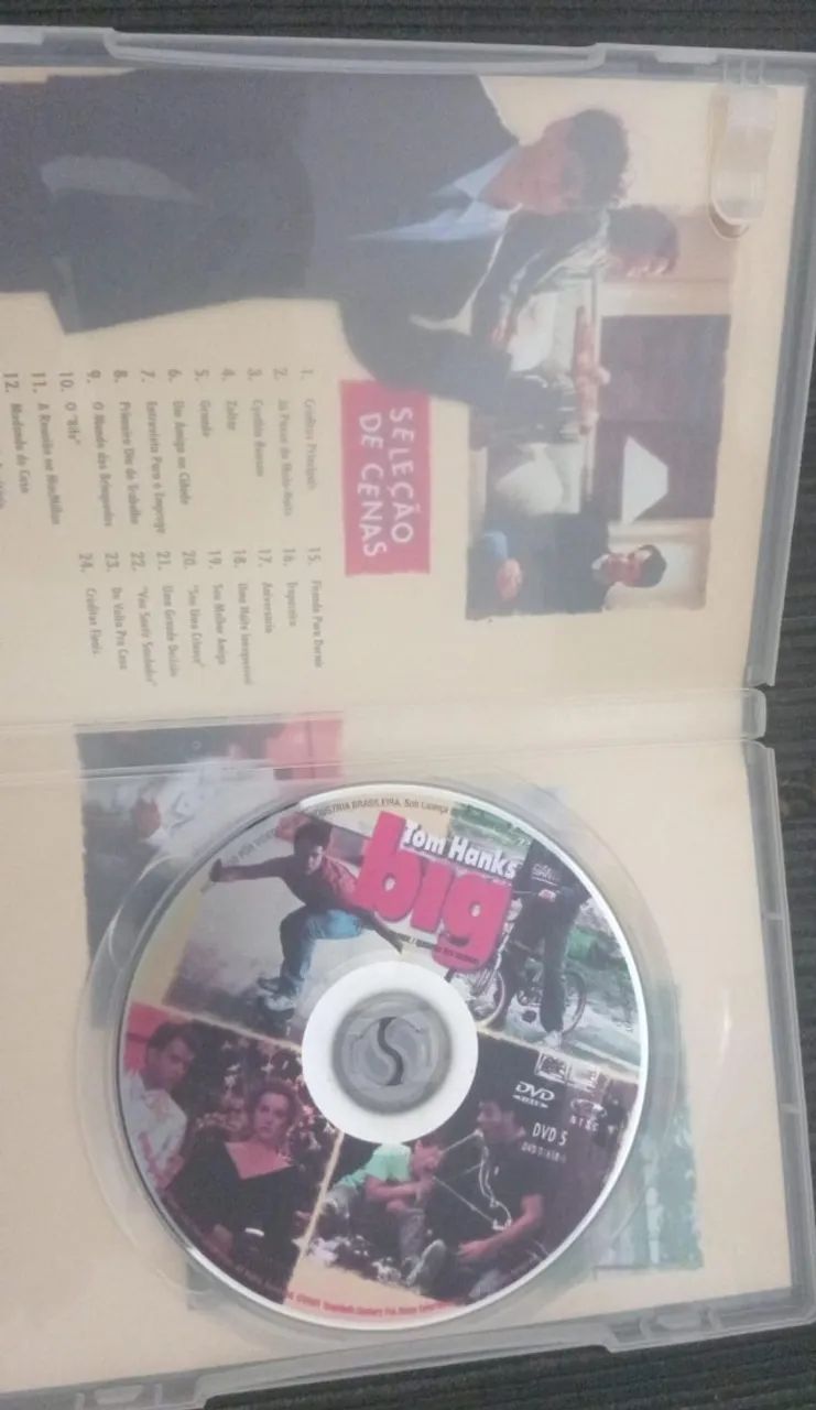 DVD QUERO SER GRANDE COM TOM HANKS - Foto 3