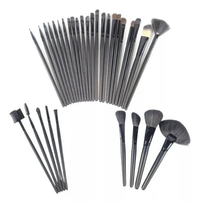 Kit Com 32 Pincel Para Maquiagem Profissional - Foto 4