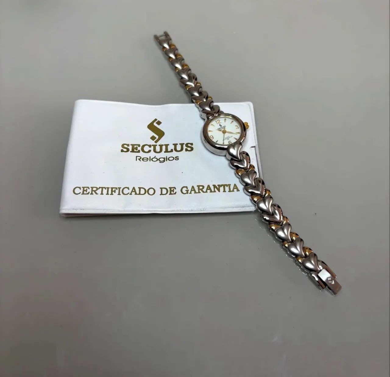 Relógio novo seculus feminino original 