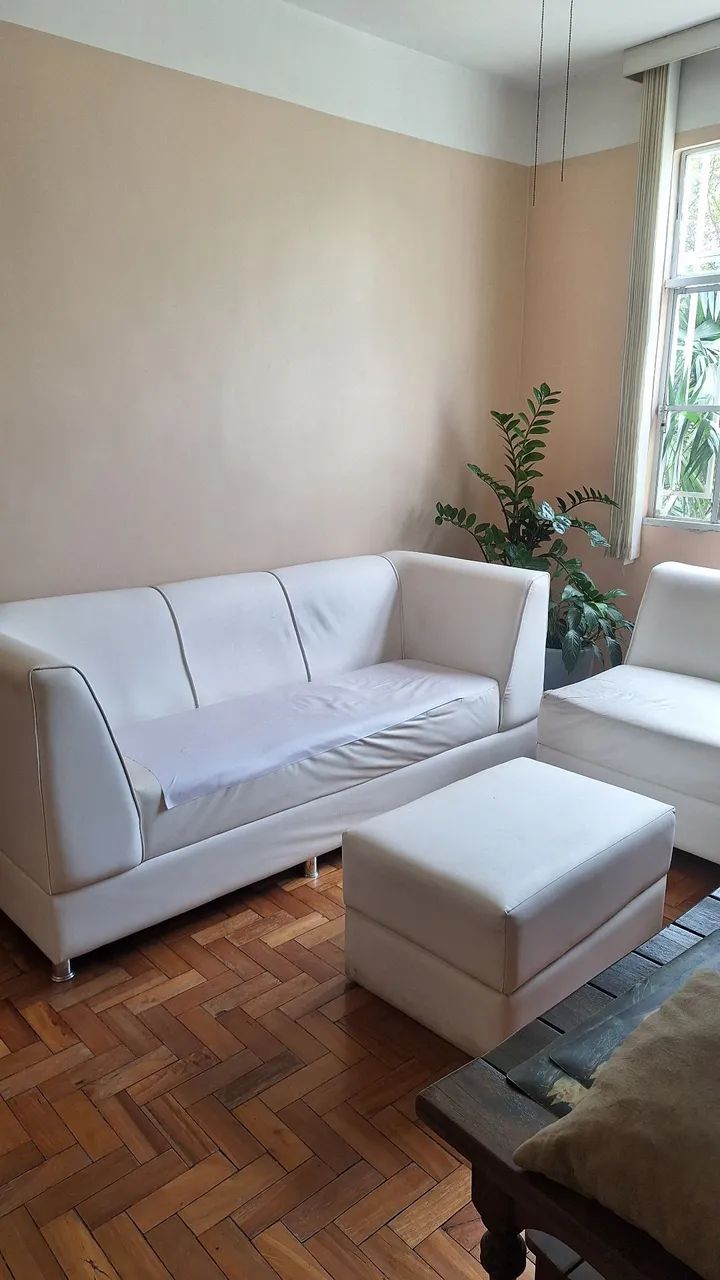Sofa de canto ou separado com o puff - Foto 4