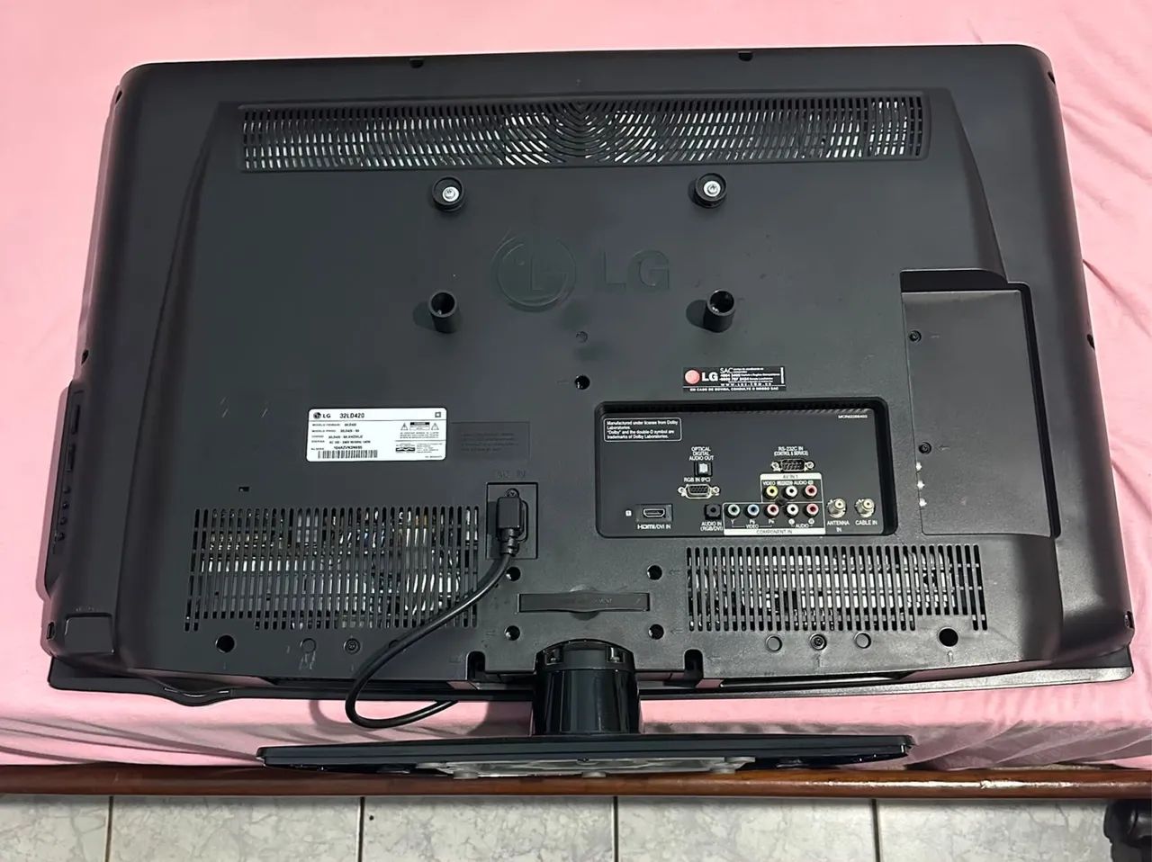 TV LG 32 polegadas LD 420 - Foto 2