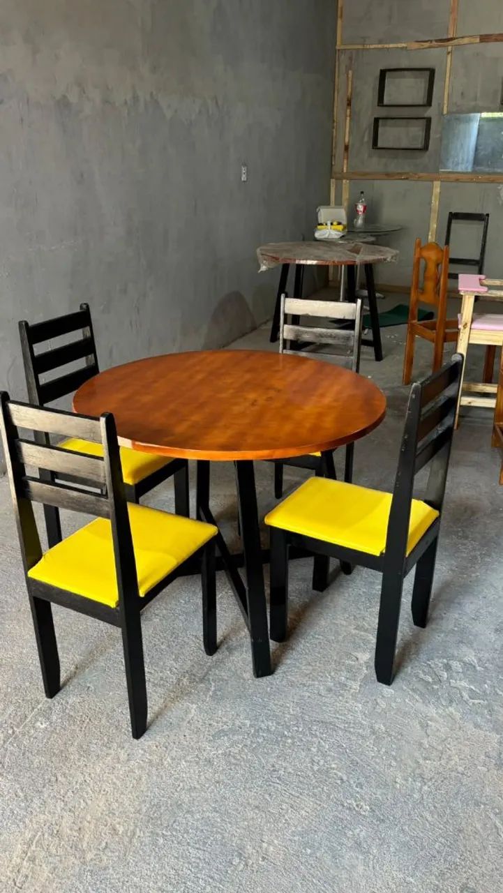 Mesas sala de jantar com 4 cadeiras  - Foto 2