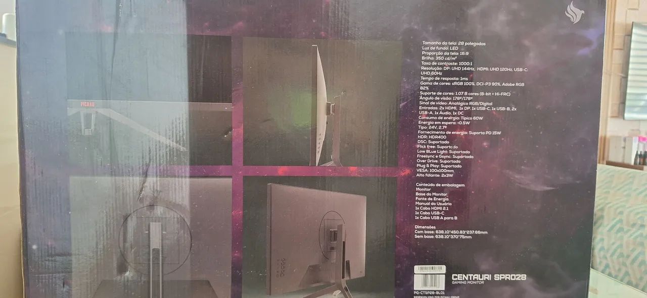 Monitor 4K Pichau - Foto 4