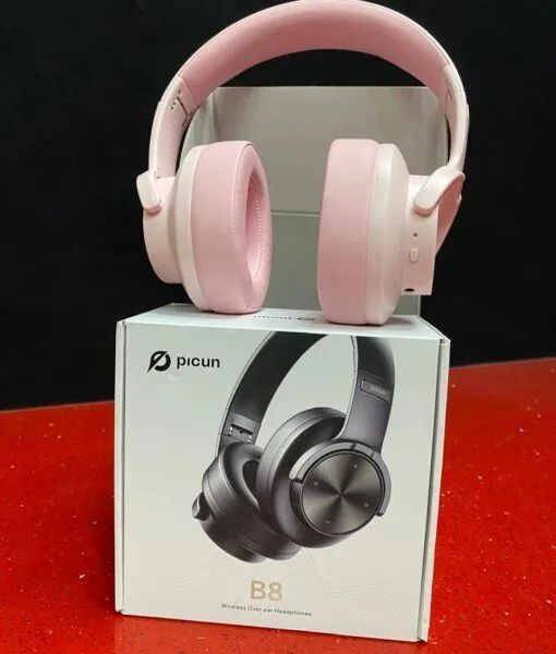 Fone Bluetooth Picun B8 Lacrado Rosa