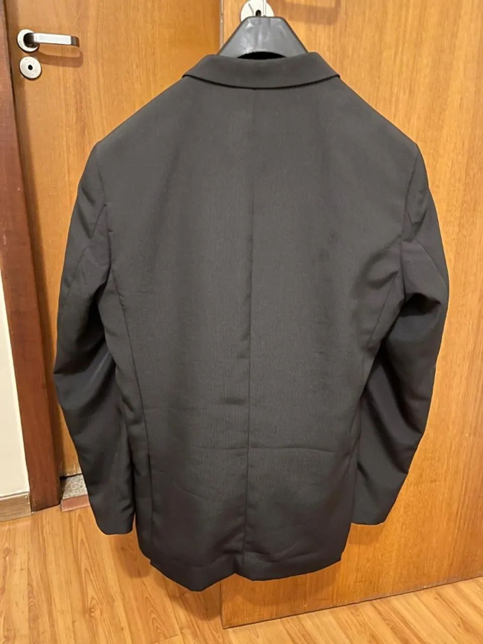 Terno Slim Fit Cinza Chumbo - Foto 2