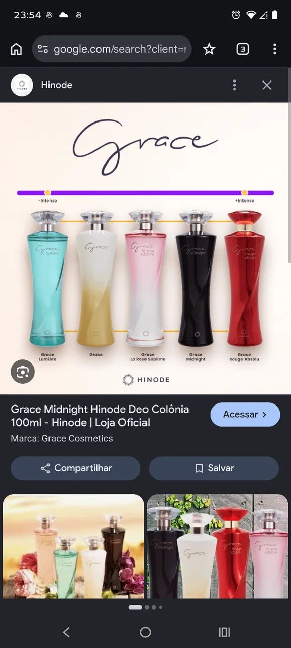 Perfumes da linha Hinode  - Foto 3