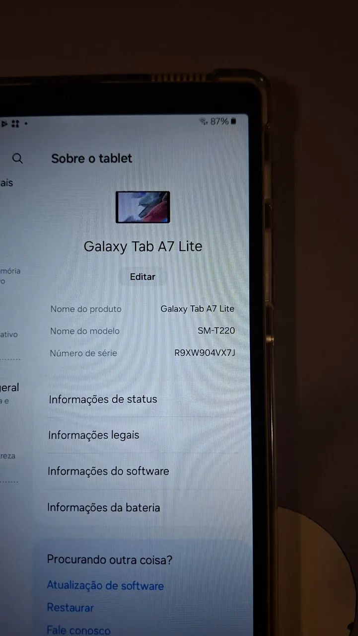 Tablet Samsung Galaxy TAB A7 Lite - Foto 2