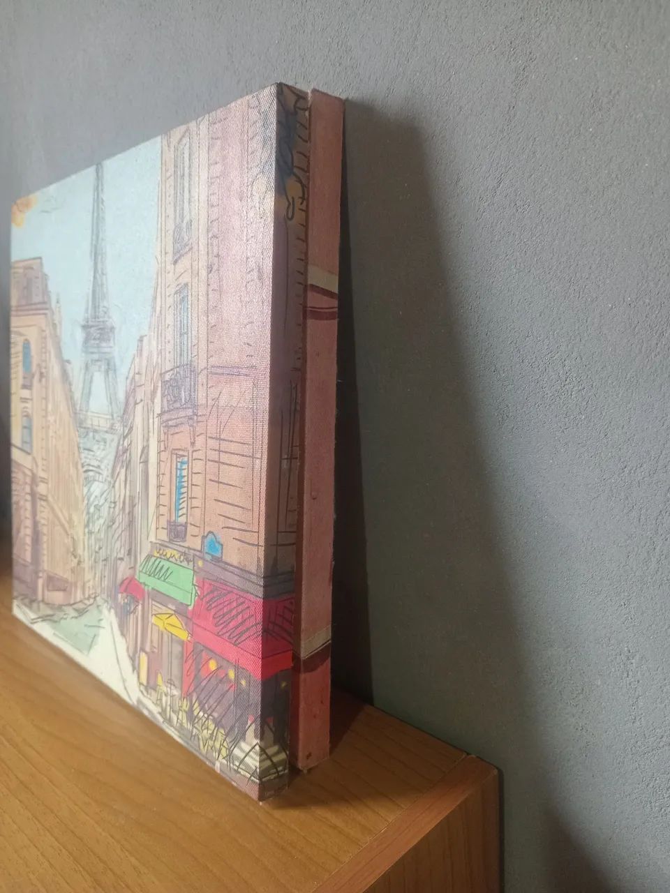 2 quadros lindos paris e veneza - Foto 3