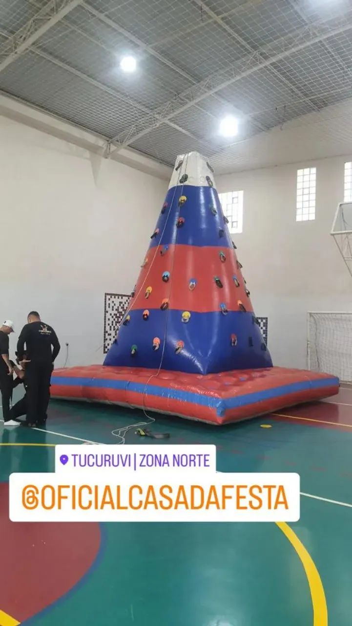 Alpinismo inflável 