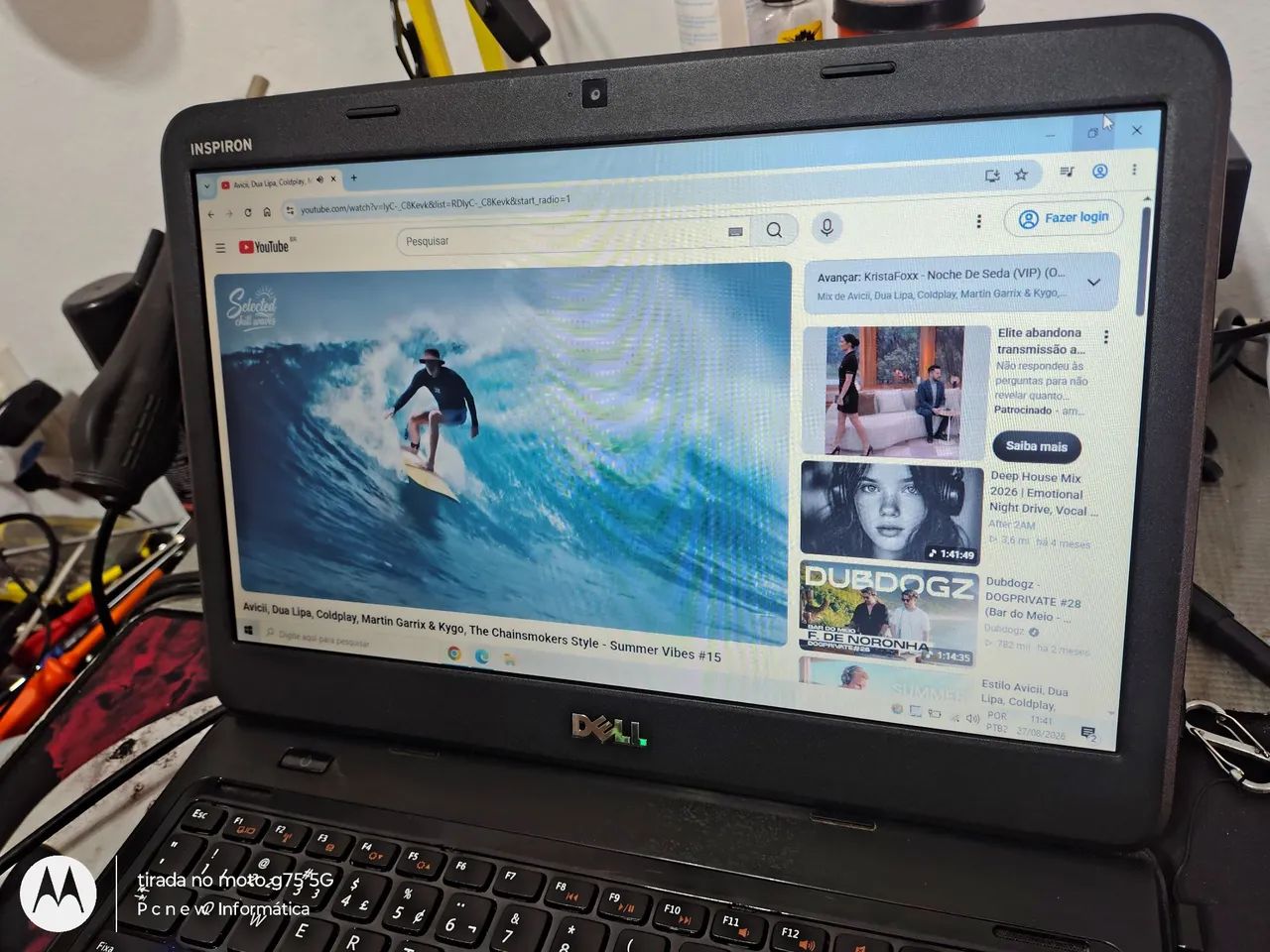Notebook Dell troca em vídeo game  - Foto 3