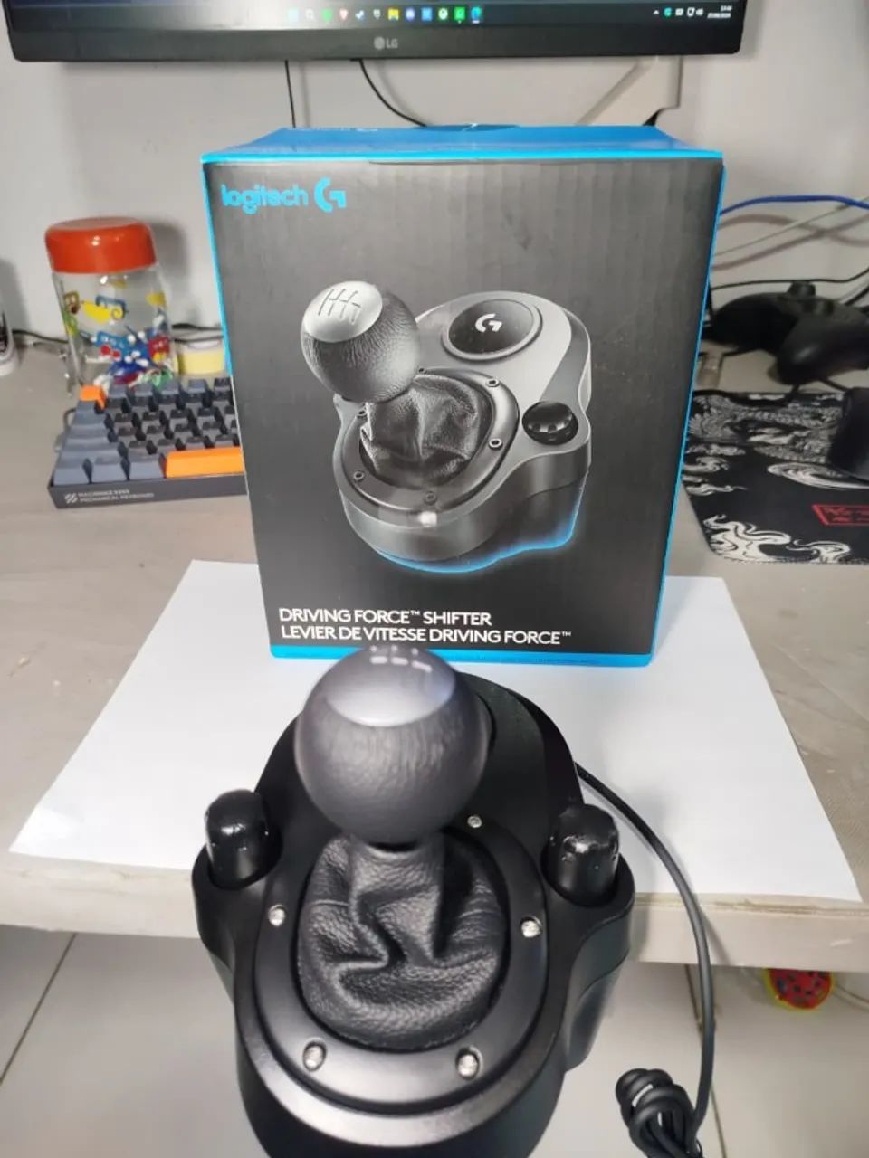 Vendo volante G29 completo comprado a um mês - Foto 5