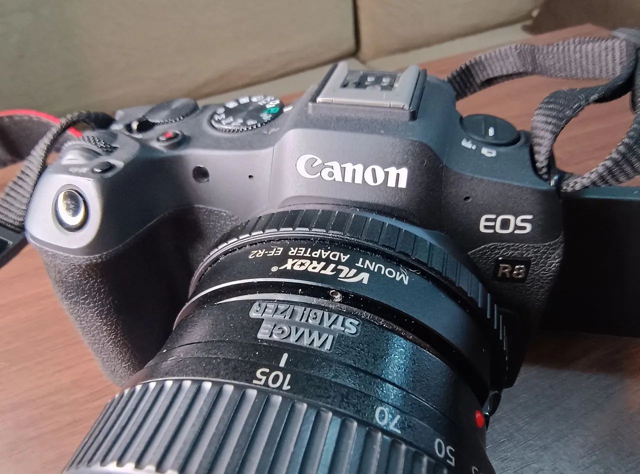 Camera Canon EOR R8 estado de nova.  - Foto 2
