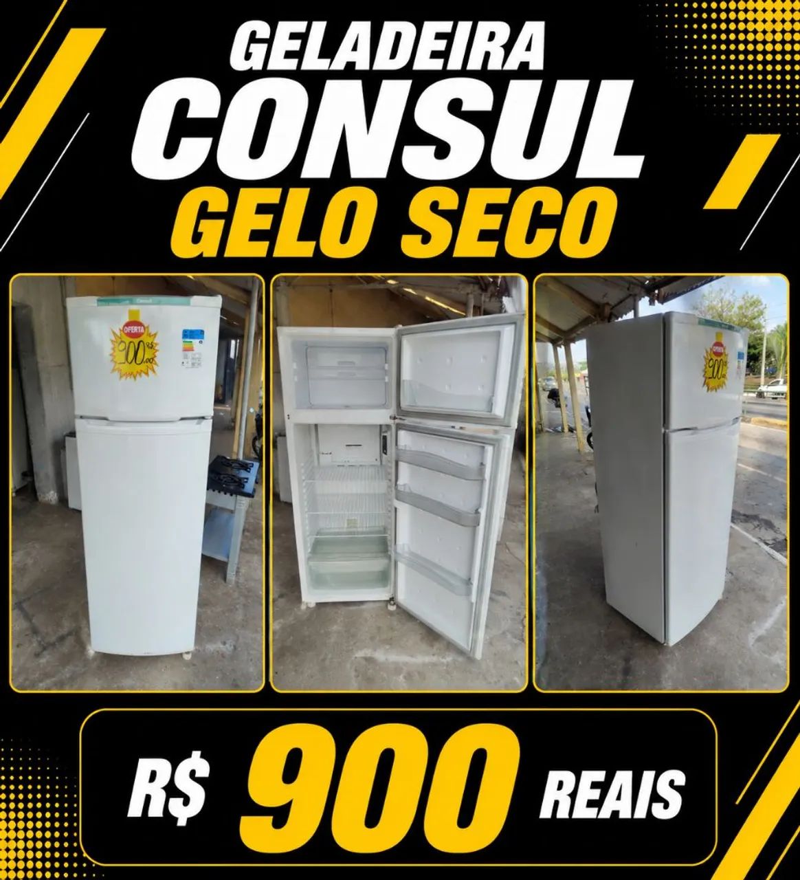 GELADEIRA CONSUL GELO SECO 