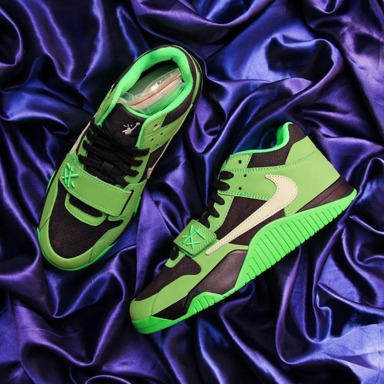 Travis Scott x Jumpman Jack - Green Spark - Calçados - Jardim