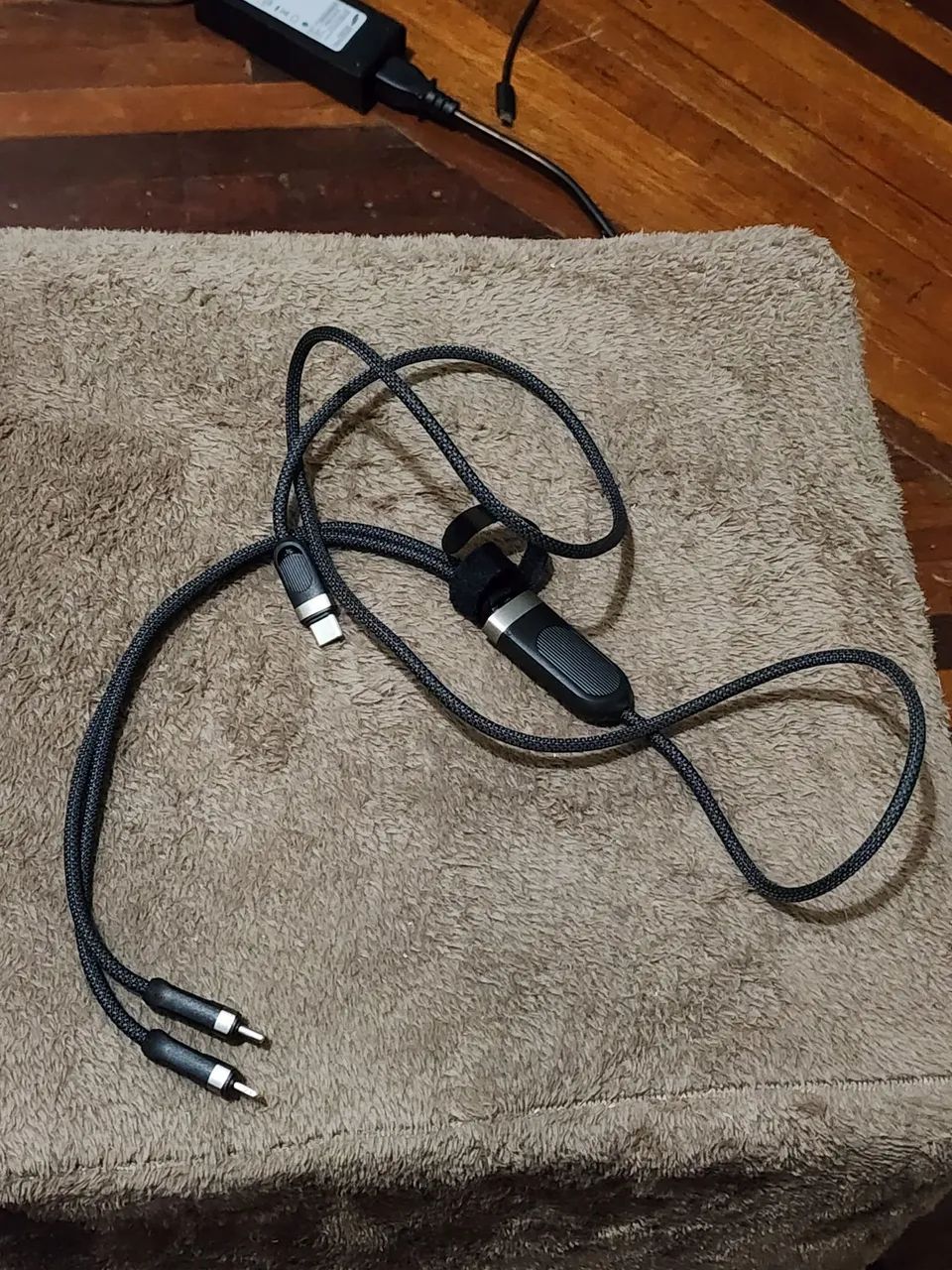 Cabo toocki usb c para usb c e lightning - Foto 2
