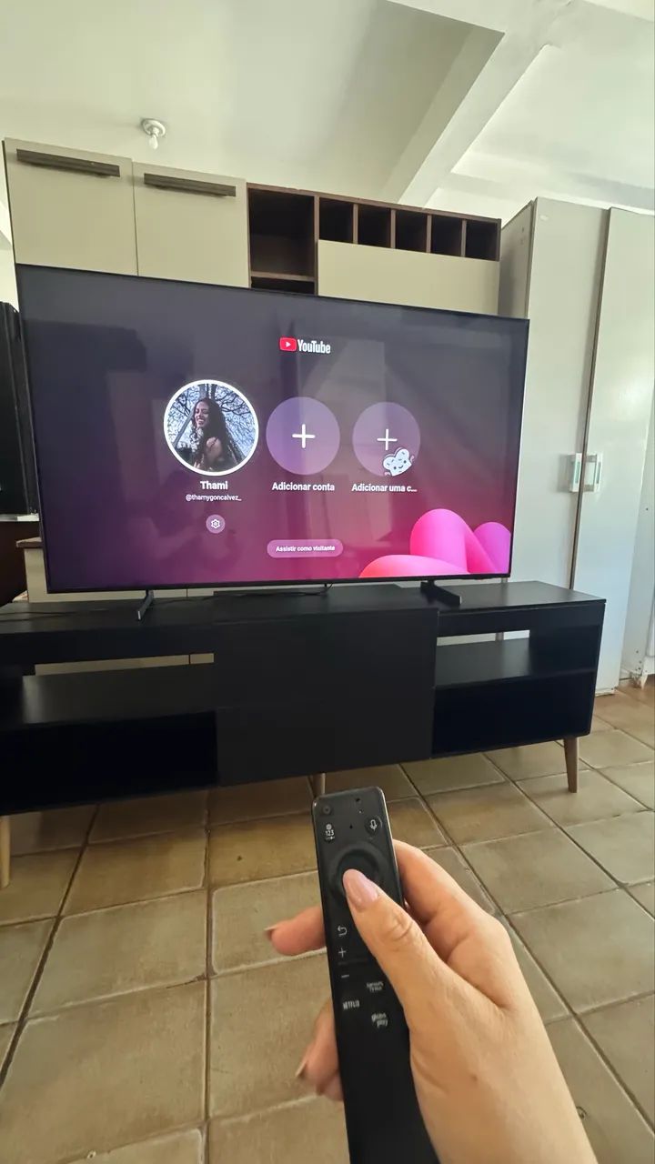 Smart Tv 55 polegadas Samsung  - Foto 3