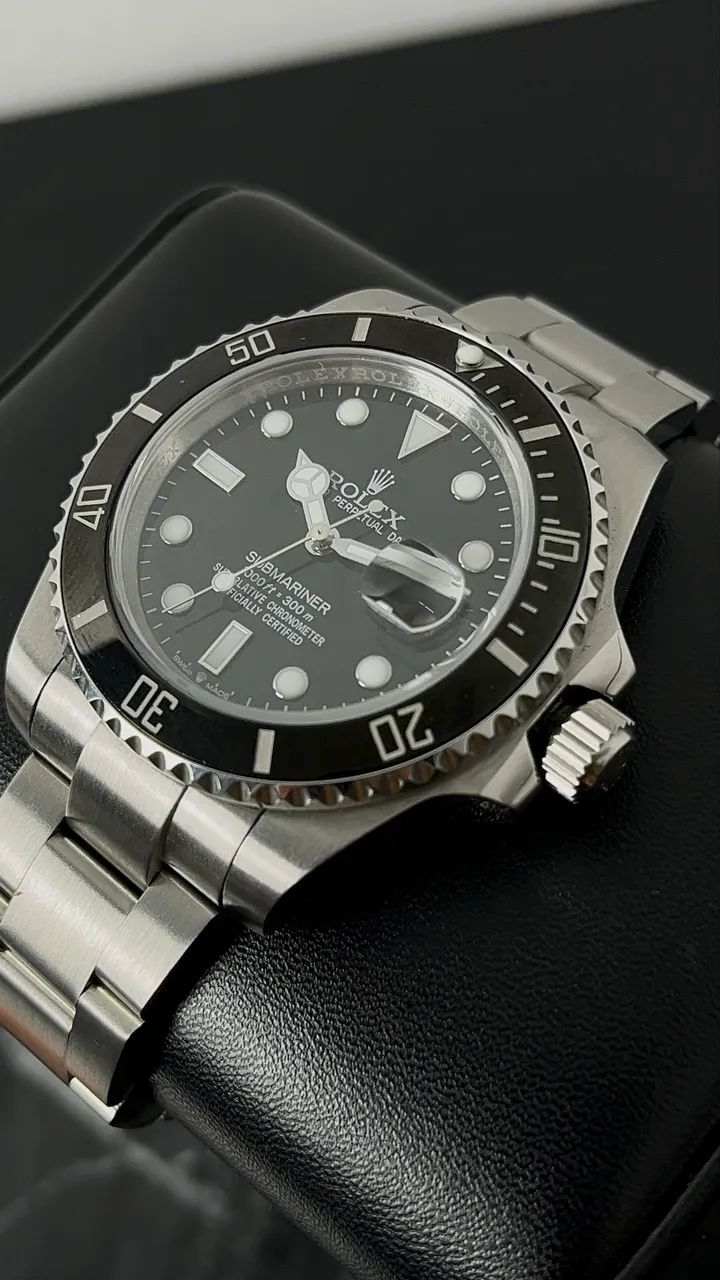Relógio Rolex Submariner Date Black  - Foto 5