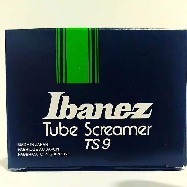 Pedal de efeito Ibanez Tube Screamer TS9 verde - Instrumentos