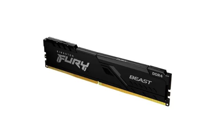 Memória RAM Kingston Fury Beast, 8GB, 3200MHz, DDR4, CL16, Preto - KF432C16BB/8 - Foto 3