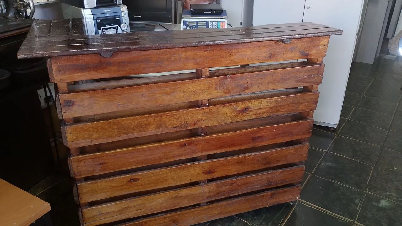 Balcão de palhete