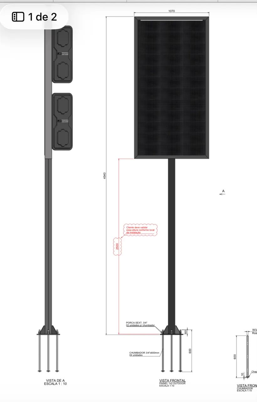 Painel de Led  - Foto 3