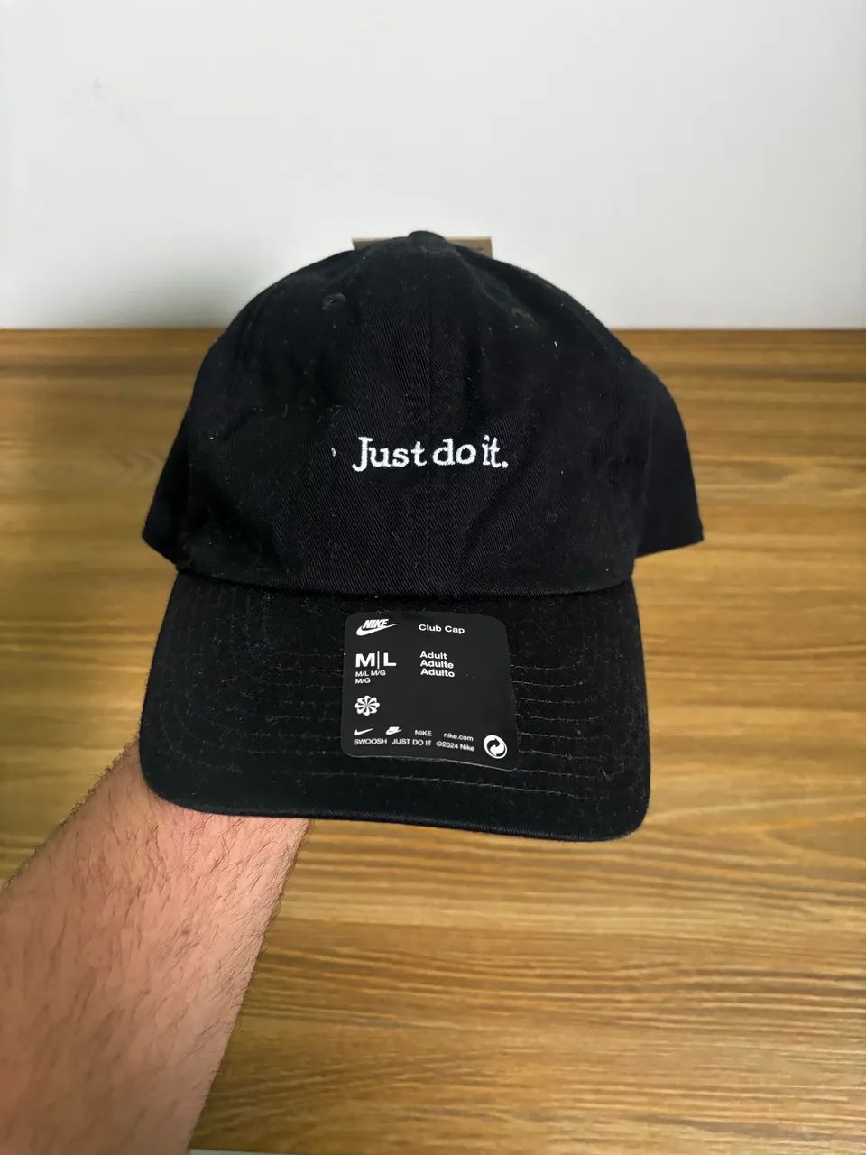 Boné Nike just do it preto 