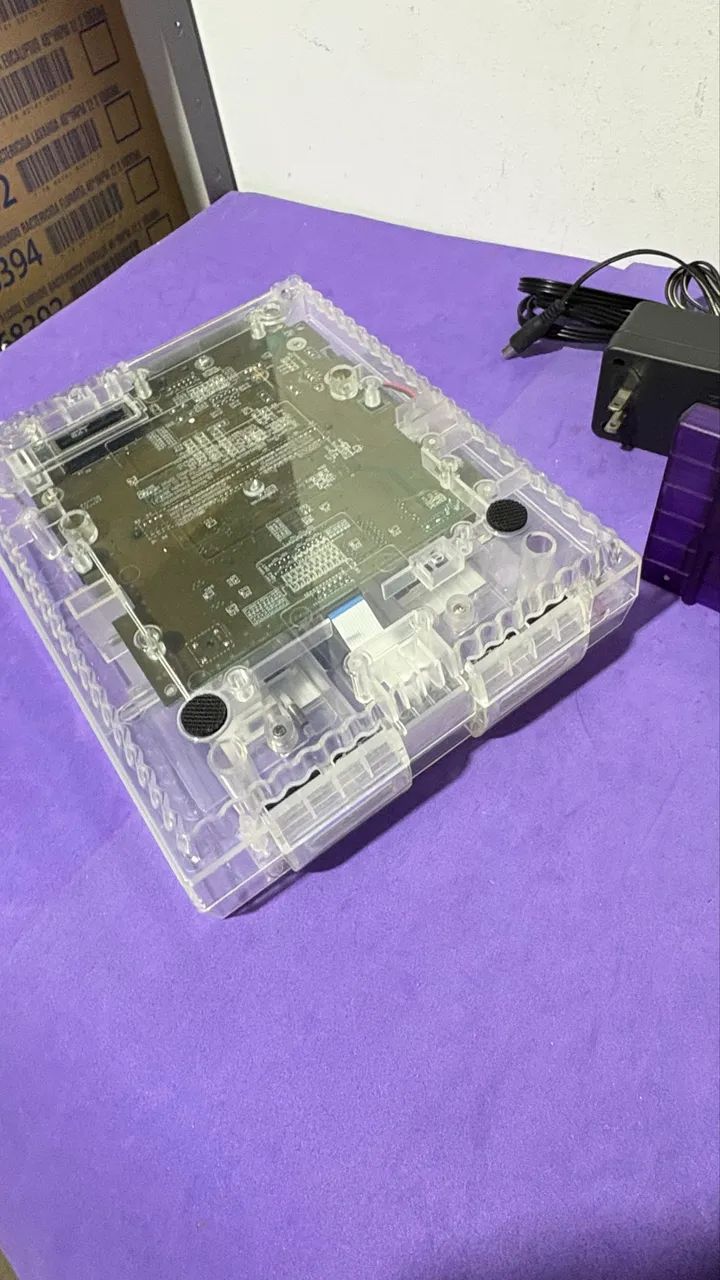 Console super nintendo aqua com everdrive - Foto 5